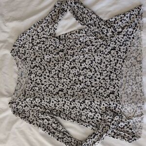 Old Navy asymmetrical long sleeve tee